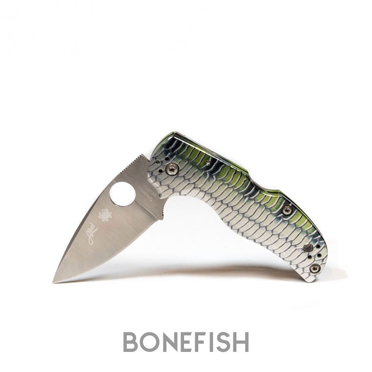 Abel Spyder Co. Native 5 Knife in Bonefish